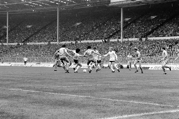 F. A. Cup Final. Manchester City 1 v. Tottenham Hotspur 1. May 1981 MF02-30-117