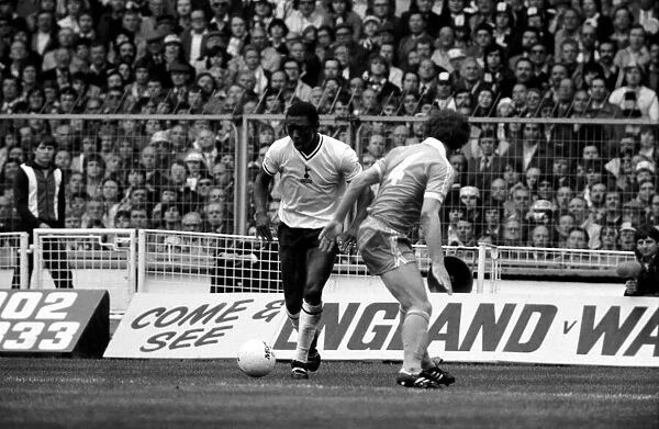 F. A. Cup Final. Manchester City 1 v. Tottenham Hotspur 1. May 1981 MF02-30-070