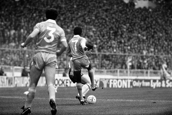 F. A. Cup Final. Manchester City 1 v. Tottenham Hotspur 1. May 1981 MF02-30-069