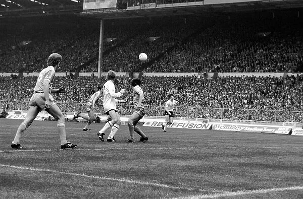 F. A. Cup Final. Manchester City 1 v. Tottenham Hotspur 1. May 1981 MF02-30-112
