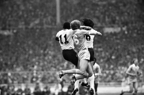 F. A. Cup Final. Manchester City 1 v. Tottenham Hotspur 1. May 1981 MF02-31-007