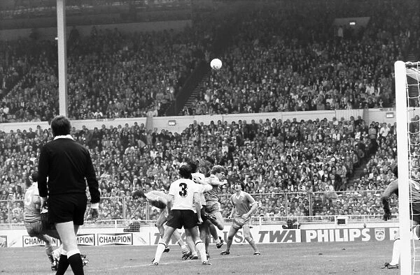 F. A. Cup Final. Manchester City 1 v. Tottenham Hotspur 1. May 1981 MF02-31-027