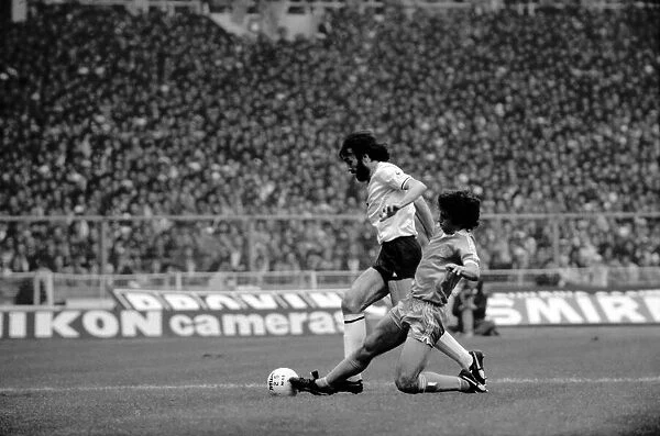 F. A. Cup Final. Manchester City 1 v. Tottenham Hotspur 1. May 1981 MF02-30-081