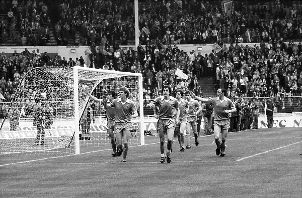 F. A. Cup Final. Manchester City 1 v. Tottenham Hotspur 1. May 1981 MF02-31-025