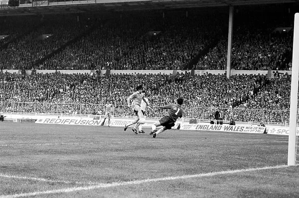 F. A. Cup Final. Manchester City 1 v. Tottenham Hotspur 1. May 1981 MF02-30-128