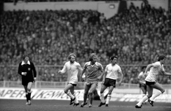 F. A. Cup Final. Manchester City 1 v. Tottenham Hotspur 1. May 1981 MF02-30-086