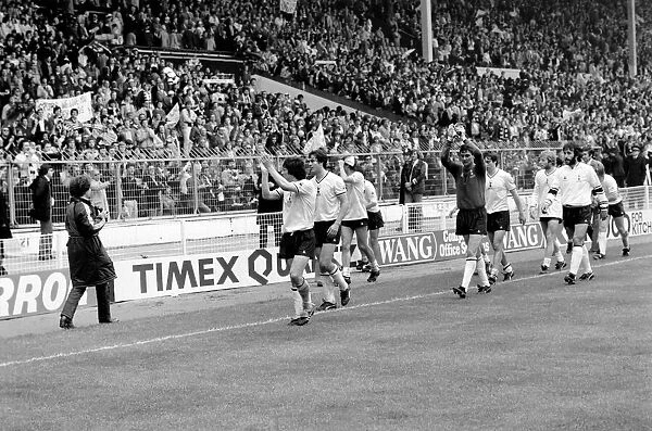 F. A. Cup Final. Manchester City 1 v. Tottenham Hotspur 1. May 1981 MF02-30-030