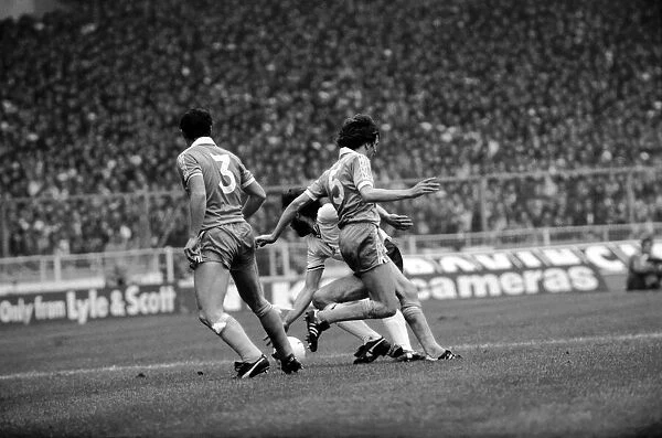 F. A. Cup Final. Manchester City 1 v. Tottenham Hotspur 1. May 1981 MF02-30-031