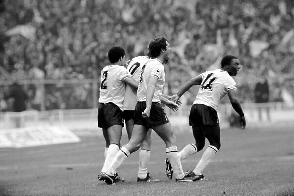 F. A. Cup Final. Manchester City 1 v. Tottenham Hotspur 1. May 1981 MF02-30-088