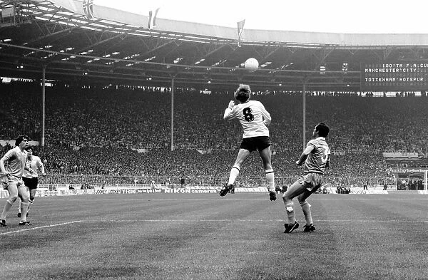 F. A. Cup Final. Manchester City 1 v. Tottenham Hotspur 1. May 1981 MF02-30-008