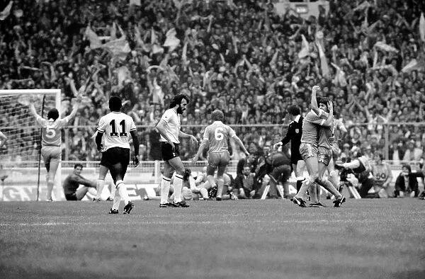 F. A. Cup Final. Manchester City 1 v. Tottenham Hotspur 1. May 1981 MF02-30-036