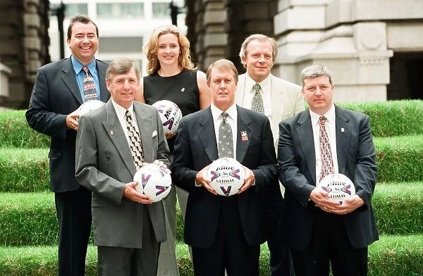 The F. A. Premier League Hall of Fame Voting Panel. Photocall. 20th August 1998