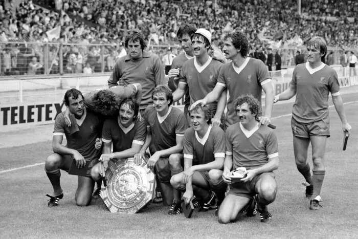 Framed Print : F. A Community Shield. Liverpool 1 v. West Ham United 0. August 1980 LF04-05-077 Framed Print : F. A Community Shield. Liverpool 1 v. West Ham United 0. August 1980 LF04-05-077