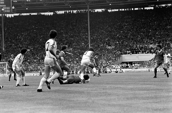 F. A Community Shield. Liverpool 1 v. West Ham United 0. August 1980 LF04-05-146