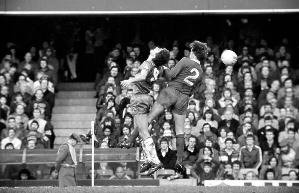 F. A Cup Football. Chelsea 2 v. Liverpool 0 February 1982 LF08-29-053