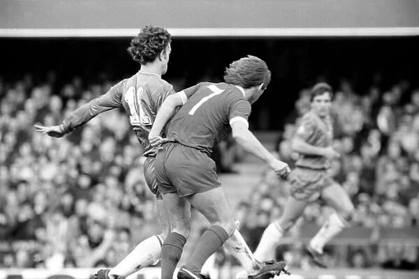 F. A Cup Football. Chelsea 2 v. Liverpool 0 February 1982 LF08-29-077
