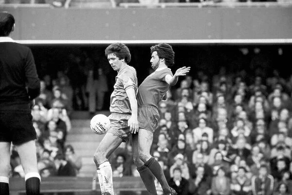 F. A Cup Football. Chelsea 2 v. Liverpool 0 February 1982 LF08-29-058