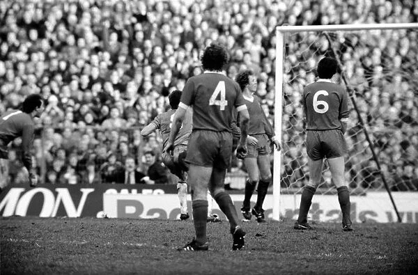 F. A Cup Football. Chelsea 2 v. Liverpool 0 February 1982 LF08-29-048