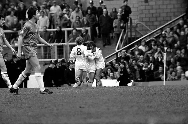 F. A Cup Football. Chelsea 2 v. Tottenham Hotspurs 3. F. A. Cup March 1982 LF08-16-209