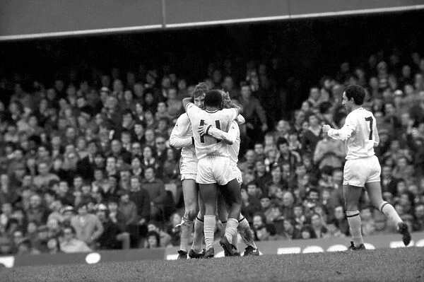F. A Cup Football. Chelsea 2 v. Tottenham Hotspurs 3. F. A. Cup March 1982 LF08-16-132