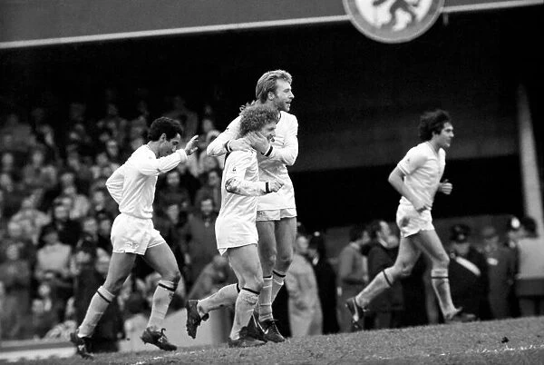 F. A Cup Football. Chelsea 2 v. Tottenham Hotspurs 3. F. A. Cup March 1982 LF08-16-128