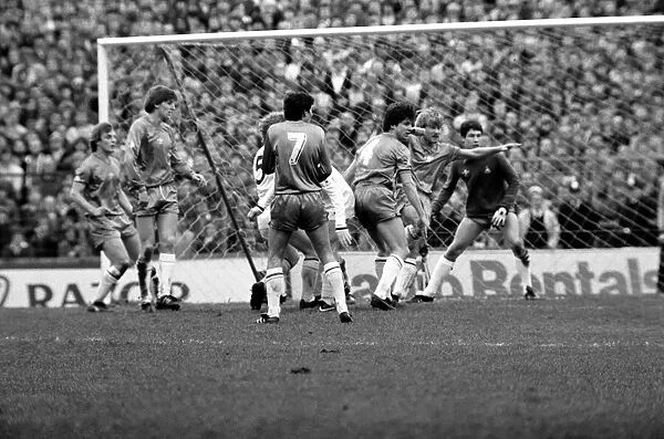 F. A Cup Football. Chelsea 2 v. Tottenham Hotspurs 3. F. A. Cup March 1982 LF08-16-119