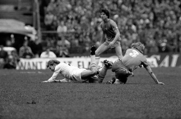 F. A Cup Football. Chelsea 2 v. Tottenham Hotspurs 3. F. A. Cup March 1982 LF08-16-035