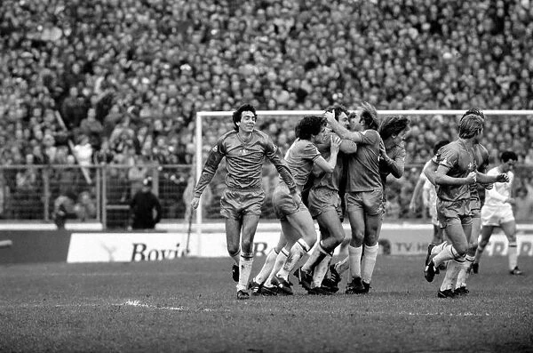 F. A Cup Football. Chelsea 2 v. Tottenham Hotspurs 3. F. A. Cup March 1982 LF08-16-011