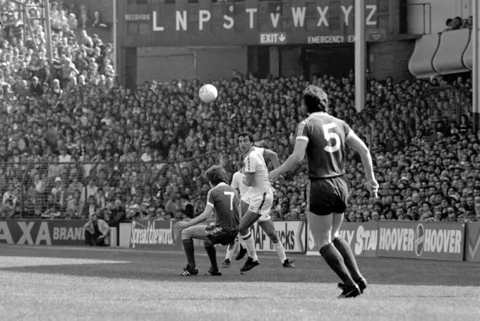 Framed Print : F. A Cup Semi Final - West Ham 1 v. Everton 1. April 1980 LF02-26-003