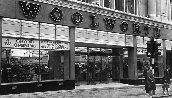 F W Woolworth Department Store, Church Street, Liverpool, 2nd November 1970