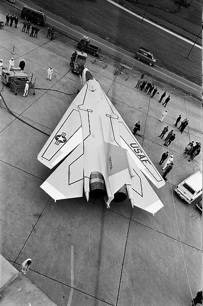F111 USaF Swing wing bomber. 25th May 1967