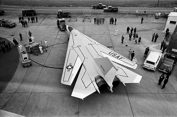 F111 USaF Swing wing bomber. 25th May 1967
