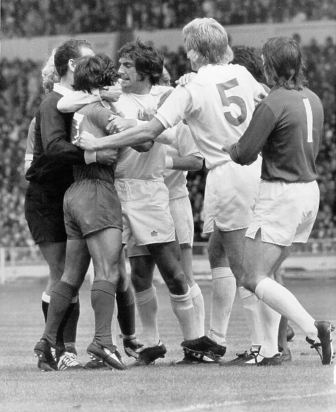 FA Charity Shield at Wembley Stadium August 1974 Liverpool