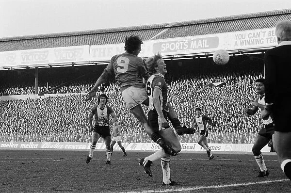 FA Cup 5th round tie. Portsmouth 0 v. Southampton 1. 29th January 1984