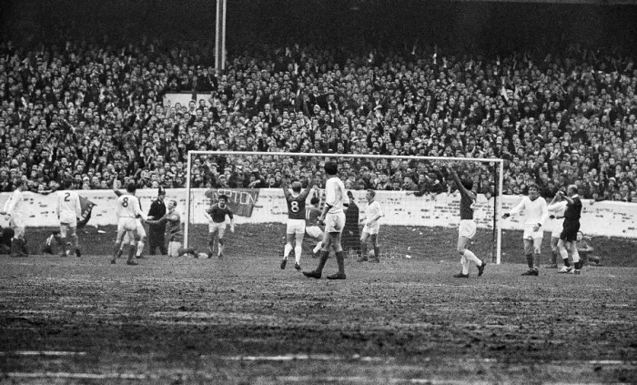 Framed Print : FA Cup Fifth Round match at Goodison Park. Everton 2 v Tranmere Rovers 0