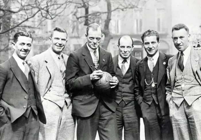 Framed Print : FA Cup Final 1929 Bolton v Portsmouth Harry Nuttall R Pym Jimmy Seddon Bob Framed Print : FA Cup Final 1929 Bolton v Portsmouth Harry Nuttall R Pym Jimmy Seddon Bob