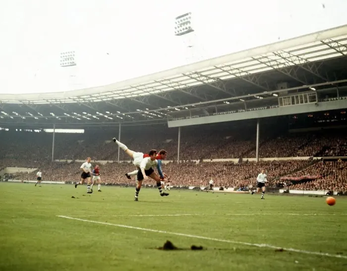 Framed Print : FA Cup Final 1964 West Ham United v. Preston North End. 2nd May 1964