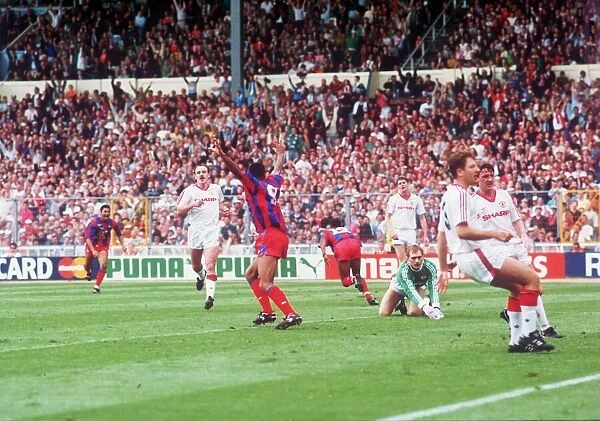 FA Cup Final 1990 Crystal Palace 3, Manchester United 3 - Draw