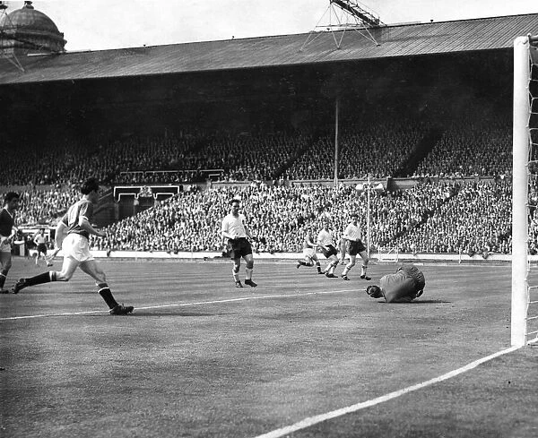 FA Cup Final at Wembley Stadium 3rd May 1958 Manchester United v Bolton Wanderers