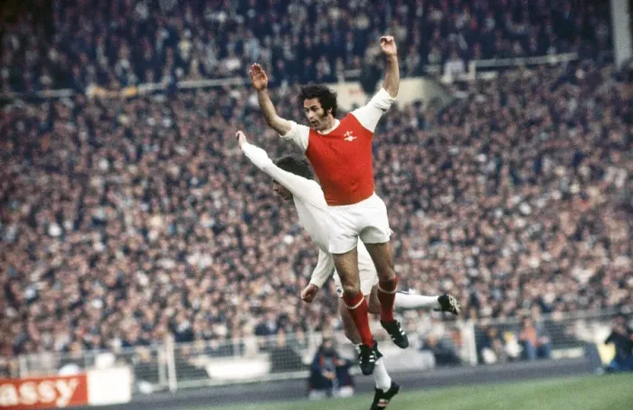 Framed Print : FA Cup Final at Wembley Stadium. Leeds 1 v Arsenal 0. 6th May 1972 George Framed Print : FA Cup Final at Wembley Stadium. Leeds 1 v Arsenal 0. 6th May 1972 George