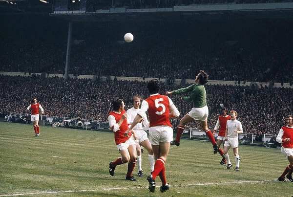 FA Cup Final at Wembley Stadium. Leeds 1 v Arsenal 0. 6th May 1972
