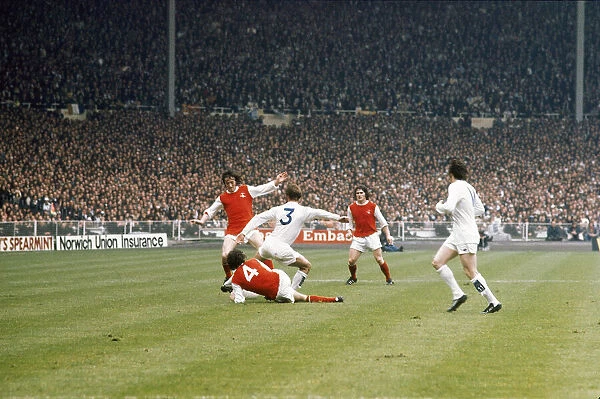 FA Cup Final at Wembley Stadium. Leeds 1 v Arsenal 0. 6th May 1972 Paul