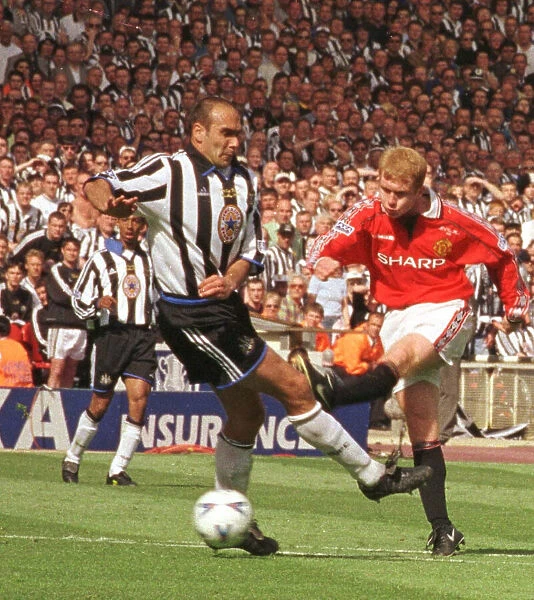 FA Cup Final at Wembley Stadium. Manchester United 2 v Newcastle United 0