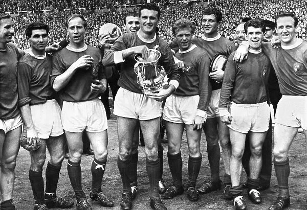 FA Cup Final at Wembley Stadium. Manchester United 3 v Leicester City 1