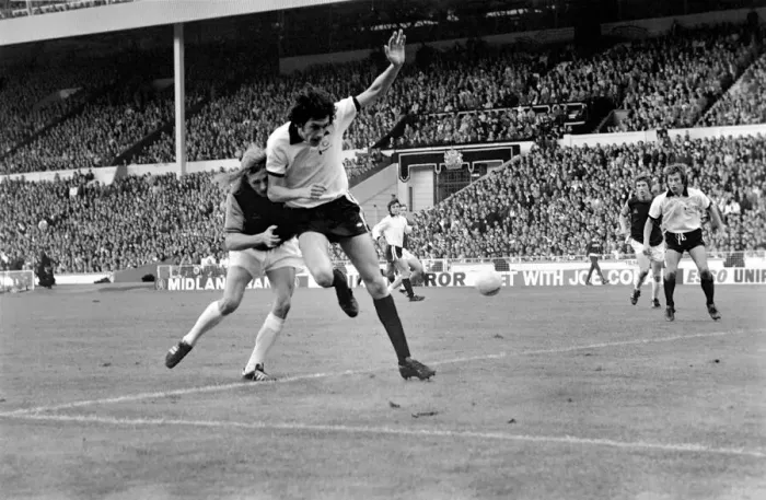 Framed Print : FA Cup Final at Wembley Stadium West Ham 2 v Fulham 0 Action during Framed Print : FA Cup Final at Wembley Stadium West Ham 2 v Fulham 0 Action during