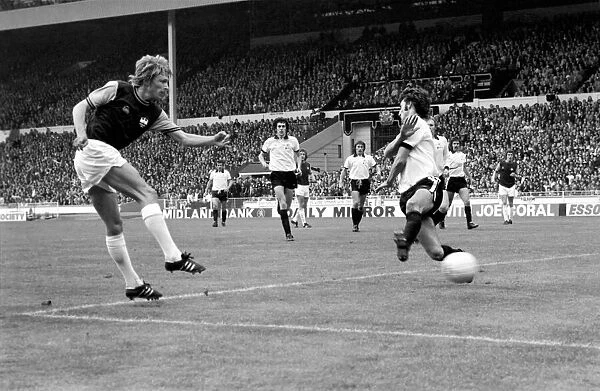 FA Cup Final at Wembley Stadium West Ham 2 v Fulham 0 Action during
