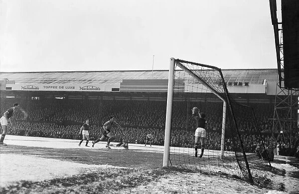 FA Cup. Norwich City 3 V. Manchester United 0. 10th January 1959