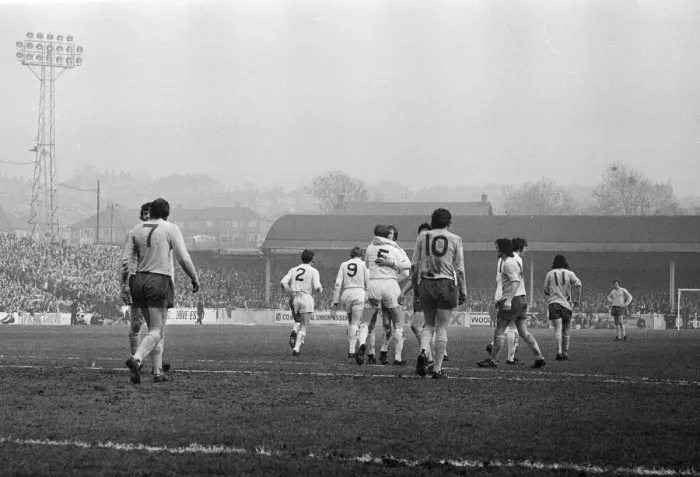 Framed Print : FA Cup Quarter Final match at Elland Road. Leeds United 2 v Tottenham Hotspur 1 Framed Print : FA Cup Quarter Final match at Elland Road. Leeds United 2 v Tottenham Hotspur 1