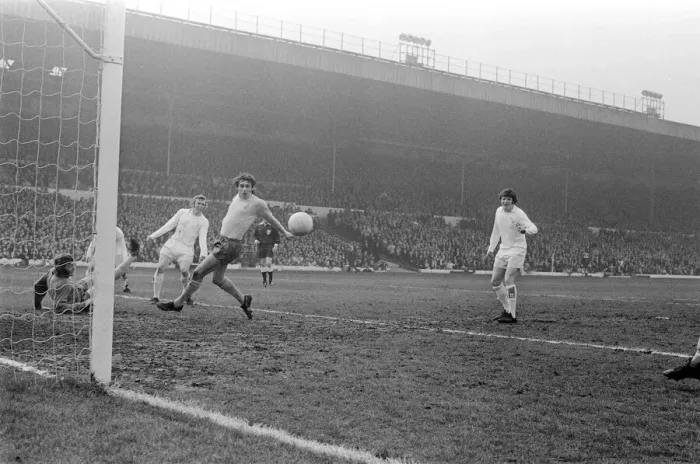 Framed Print : FA Cup Quarter Final match at Elland Road. Leeds United 2 v Tottenham Hotspur 1 Framed Print : FA Cup Quarter Final match at Elland Road. Leeds United 2 v Tottenham Hotspur 1
