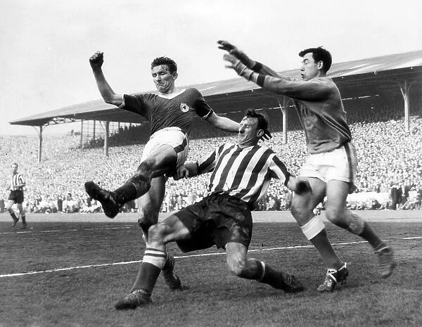 FA Cup Semi Final Leicester city v Sheffield United 1961 Gordon Banks goalkeeper